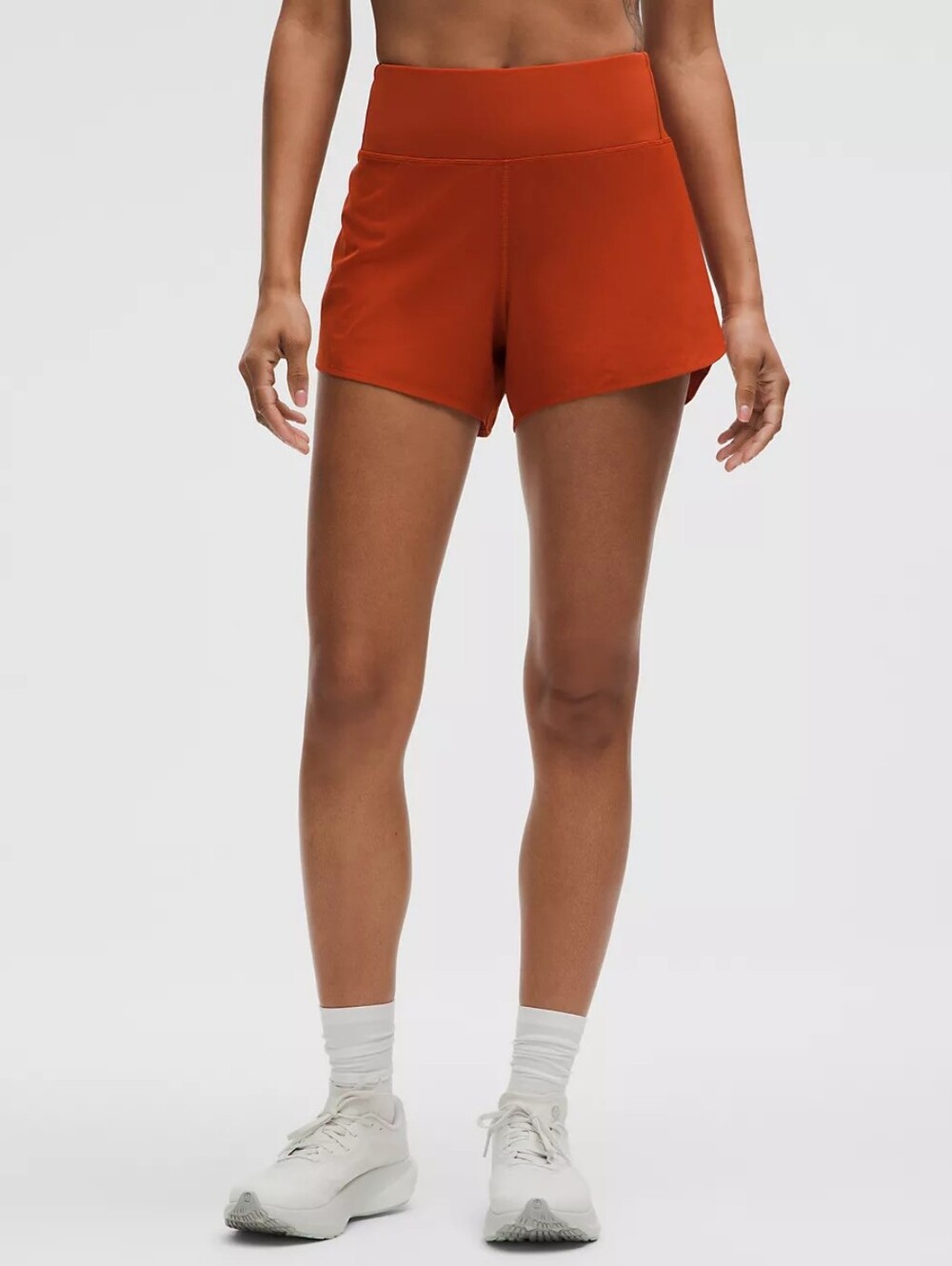 lululemon athletica Speed Up HR Short 4" - Rust Orange NWT Sz XL